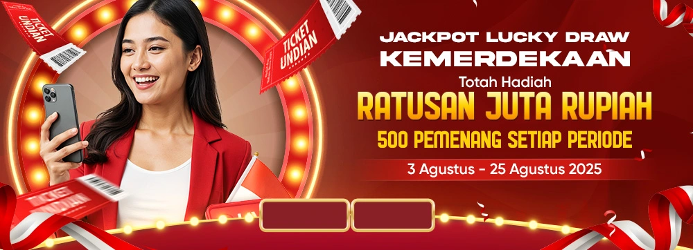 Jackpot Lucky Draw Kemerdekaan